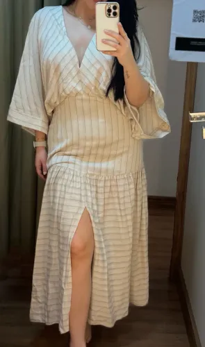 Vestido em linho