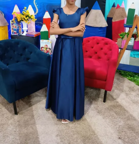 Vestido para formatura do 5 ano tamanho 12