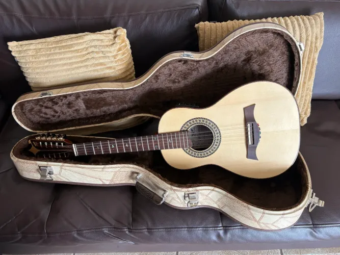 Viola caipira luthier Moretti para canhoto 