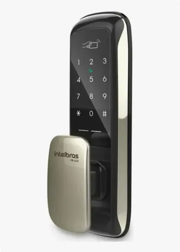 Fechadura Digital De Embutir Intelbras Fr 620 Contém Avarias