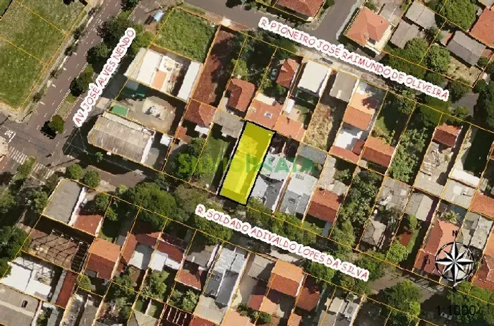 Terreno comercial e residencial com 384 m² à venda por R$ 400.000,00 no Jardim São Silvest