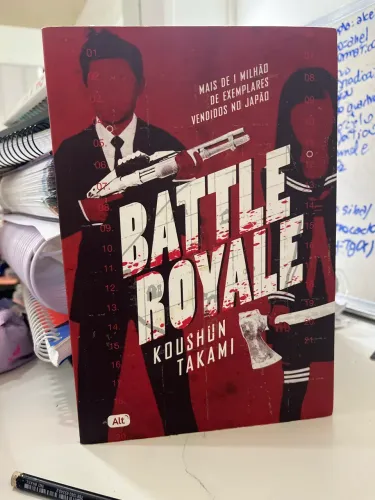Vende-se o livro Battle Royale nunca usado!