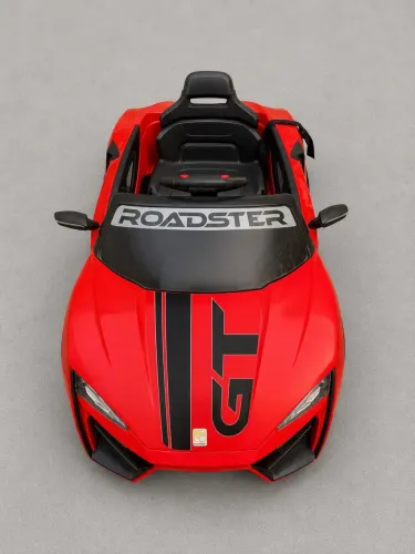 Vendo Mini Carro Elétrico Roadster GT Vermelho (Usado) - 1.200