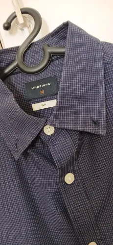 Camisa social Marfino - algodão 
