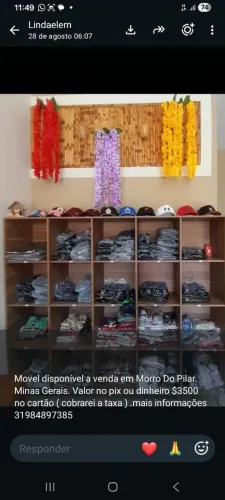 Móvel pra loja de roupas ou assessórios