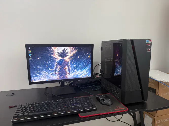 PC Gamer Ryzen 5 | GTX 1650 + Monitor (Completo)