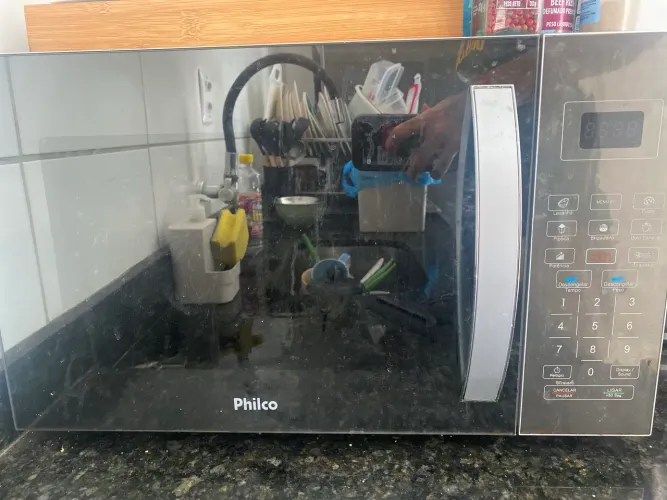 Microondas Philco Espelhado - magnetron não funciona