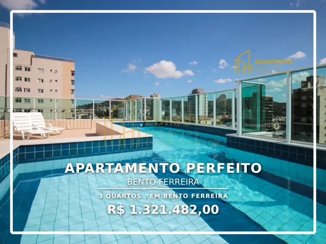 Espaço e Conforto: Apartamento de 3 Quartos em Bento Ferreira