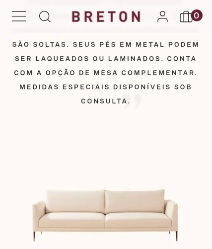 Sofá dylan Breton 