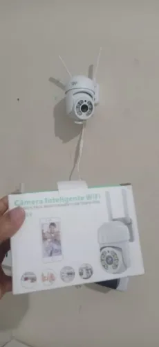 Câmera Ip Segurança Externa Wi-Fi Noturna Ip66 HD App Icsee