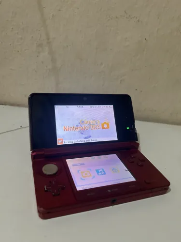 Nintendo 3ds vermelho