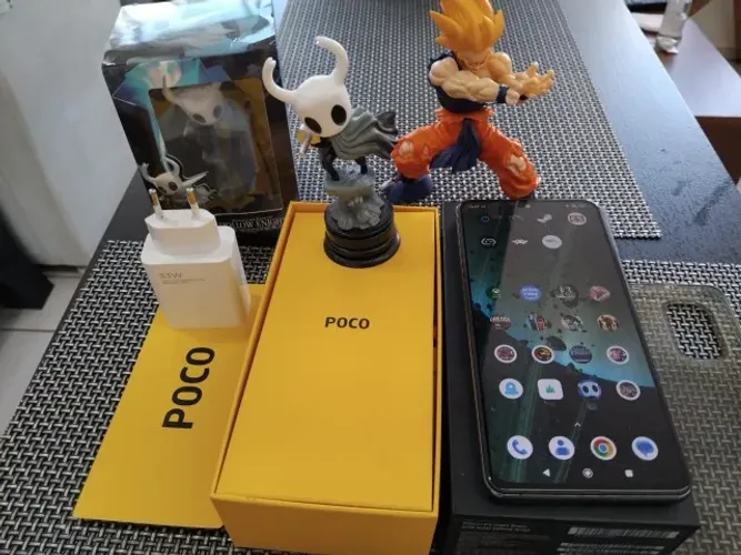 Celular 5G Poco F3 + Turbo 33W + Cooler