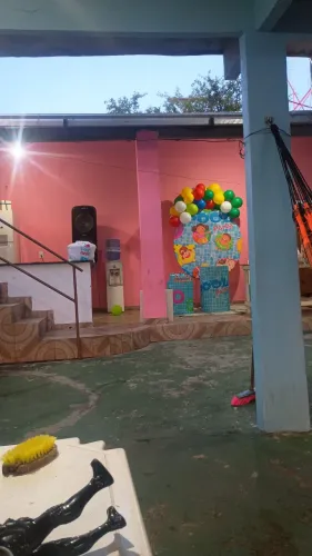 Vendo essa capa de cilindro e painel tem pool party infantil