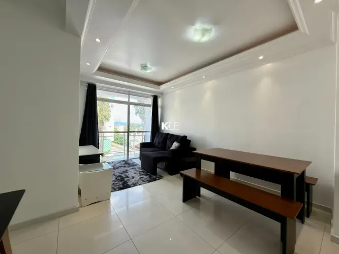 Apartamento mobiliado, 02 dormitórios para alugar no bairro Abraão, Florianópolis SC
