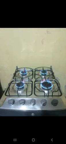 Vende se fogão marca brastemp funcionando perfeitamente Acendimento elétrico total