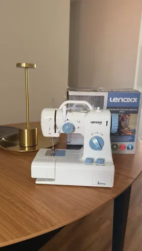 Máquina de costura portátil lenoxx