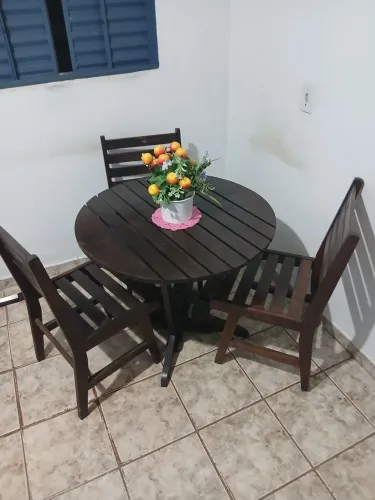 Mesa rústica 