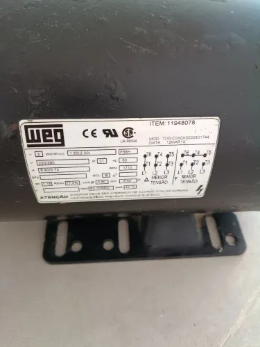 motor WEG 2 CV