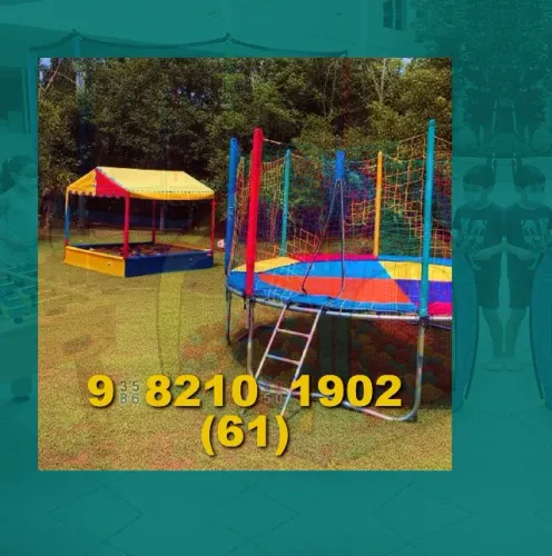 Locação de Brinquedos: Pula pula, casinha de bolinhas e mais! Diversão garantida!