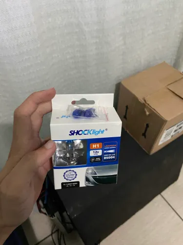 Lâmpadas H1 e pingo T10 - super brancas 8500k