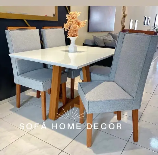 Mesa com cadeiras Ana