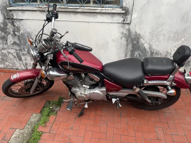 Vendo virago,funcionando mas precisando trocar o câmbio de marcha