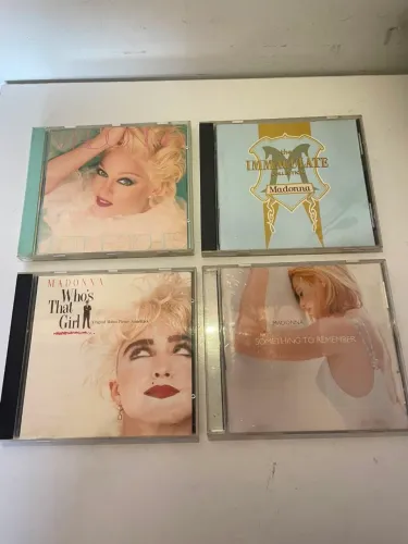 Lote 4 CDs Originais Madonna - Clássicos Raros