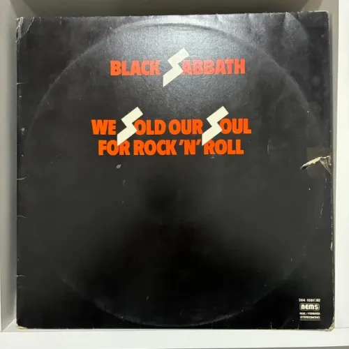 LP Vinil Duplo Black Sabbath - We Sold Our Soul For Rock 'N' Roll (Mídia VG e Capa VG)