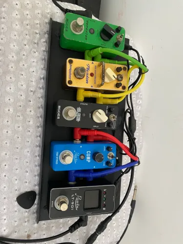 Pedais de guitarra SET COMPLETO COM FONTE