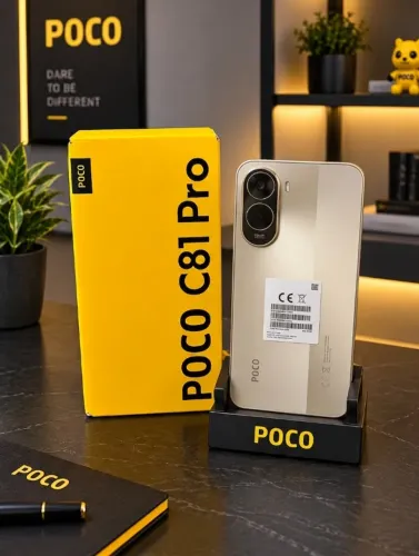 CELULAR SMARTPHONE POCO C81 Pro - Novo e Lacrado | 4GB RAM + 128GB