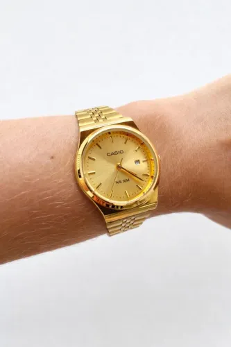 Relógio Casio Dourado Primeira Linha  Modelo Premium Elegante