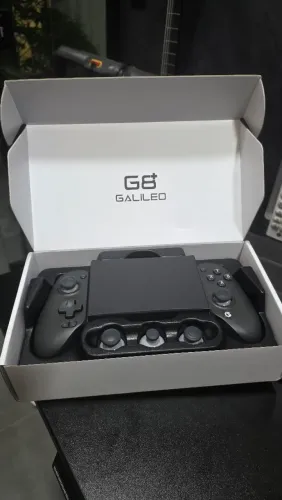 Controle Gamesir G8 Plus Bluetooth Android los Nintendo Swit Cinza Espacial