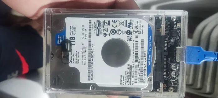 HD externo 1 tera