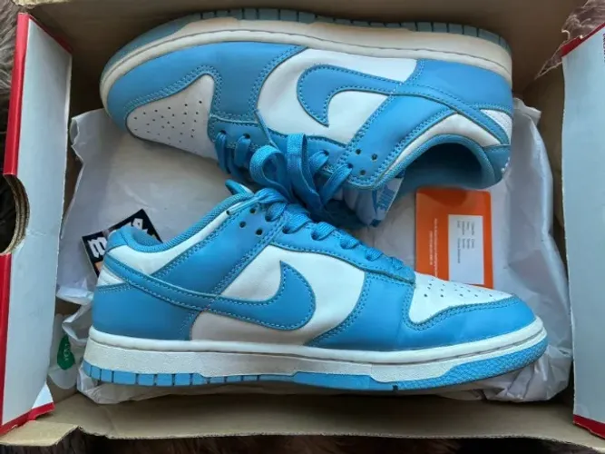 Tenis Nike Dunk Low University Blue n39 Original