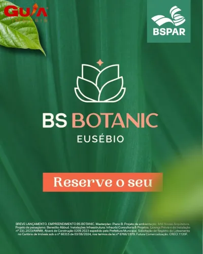 Pré Lançamento Lote em Condomínio Fechado Exclusivo - BS Botanic