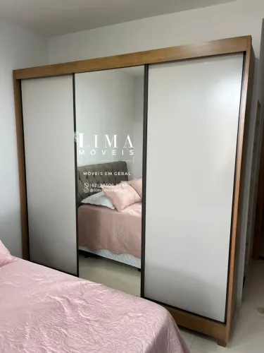Guarda Roupa Casal c/ Espelho MDF// OFERTA POR TEMPO LIMITADO
