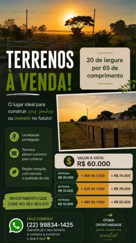Terrenos a venda