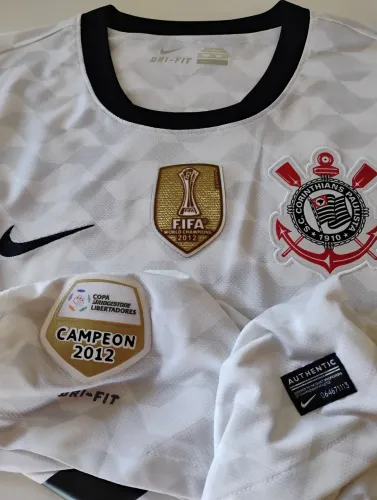 Camisa Nike Corinthians 2012 (Mundial e Libertadores)