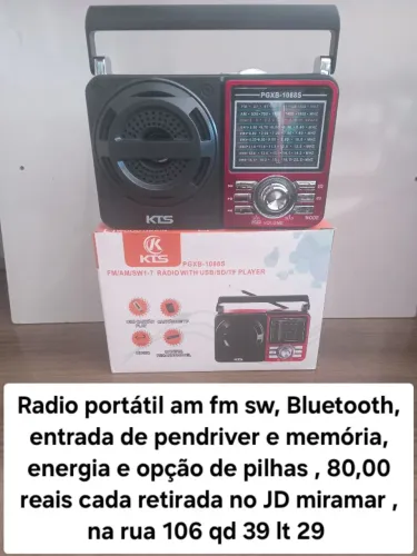 Radio am fm Bluetooth