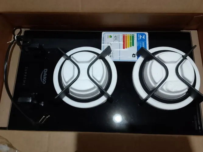 Fogão Cooktop 2 bocas a gás