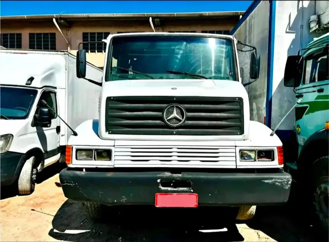 Mercedes-benz L1418 6×2 turbo - ano 1990 - entrada:13 mil