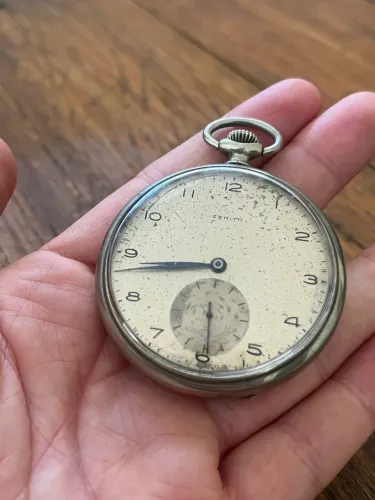 Relógio de Bolso Suíço Vintage ZENITH