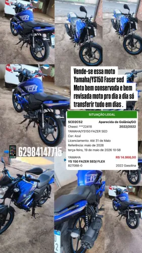 Moto super conservada e bem revisada