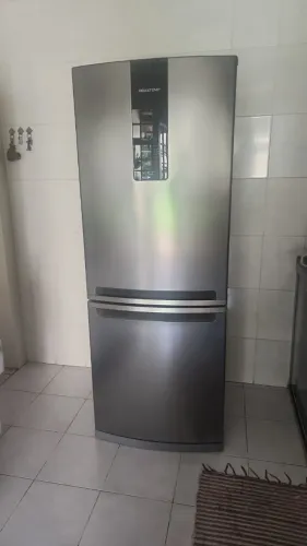Geladeira Brastemp Frost Free 443l Inox Turbo Ice Inverse