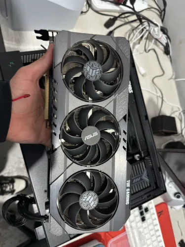PLACA DE VIDEO ASUS 3070 8GB TRIPLE FAN COM CAIXA