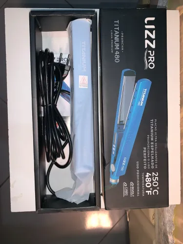 Lizz Professional Prancha Titanium 480F / 250C - Bivolt