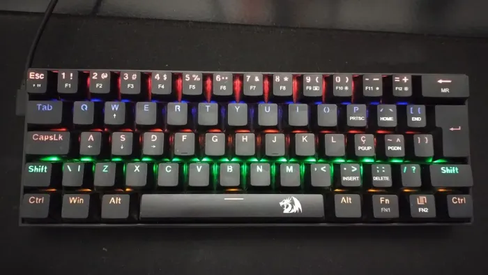 Teclado Mecânico Lakshimi Redragon RGB