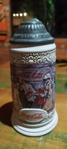 Caneco Tankard Ceramarte Coca Cola 