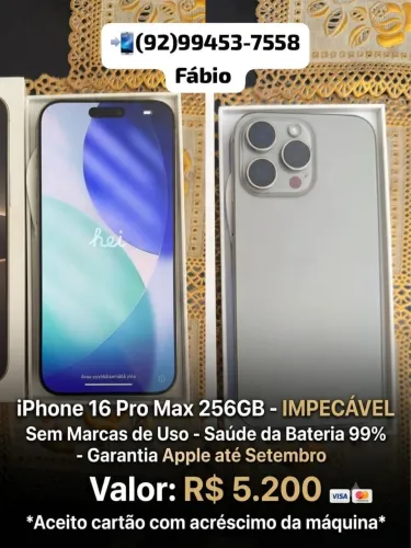 iPhone 16 pro Max 256
