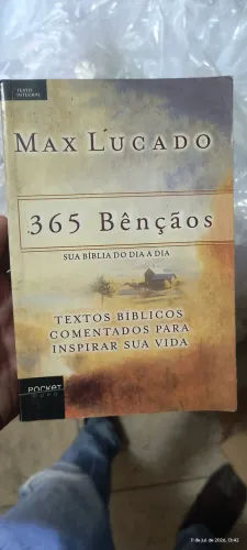 Livro Max Lucado 365 Bênçãos